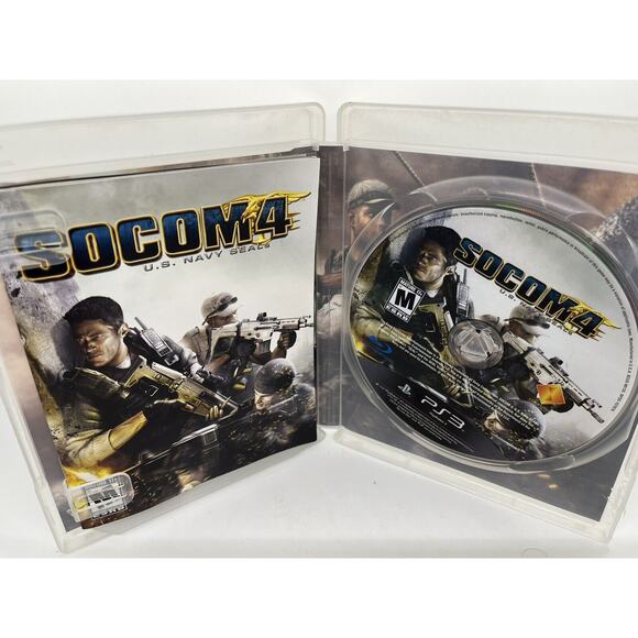 SOCOM 4: U.S. Navy SEALS | PlayStation 3 (PS3), 2010 | CIB | Tested - Picture 5 of 8